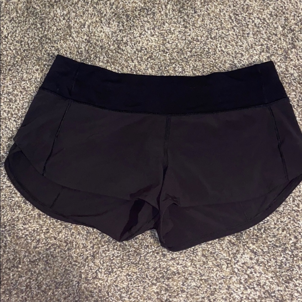 lululemon athletica Black Athletic Shorts